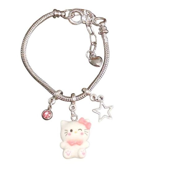 Hello Kitty Adjustable Charm Bracelet - Picture 1 of 3